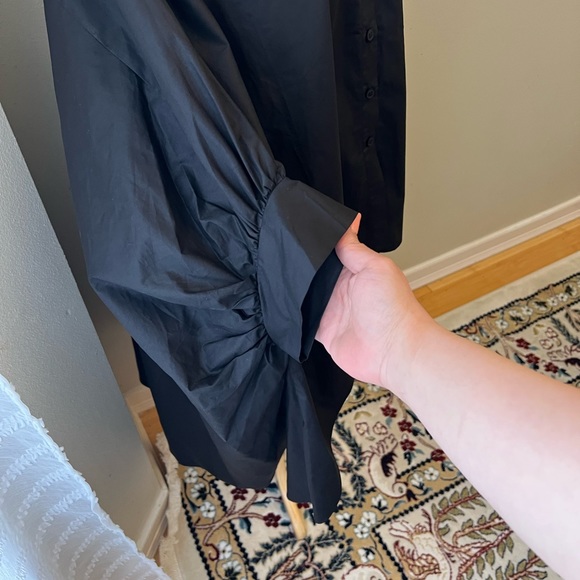 TOV Cape Button Front Shirt Size 44 XL - Picture 2 of 6